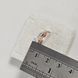 Кольцо серебряное двойное с золотыми пластинами, надписью &laquo;Я тебе кохаю&raquo; и фианитами 238к-3 фото 4